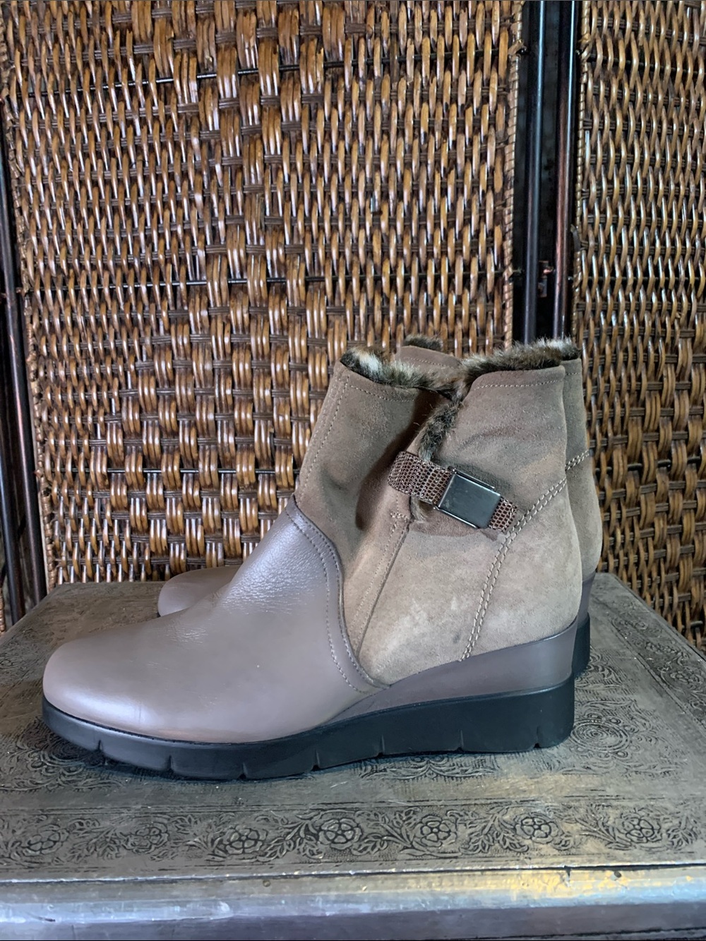 Hispanitas Fur-Lined Boots Size 40